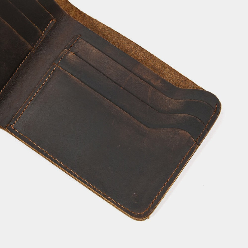 Carteira de Couro Natural Masculina