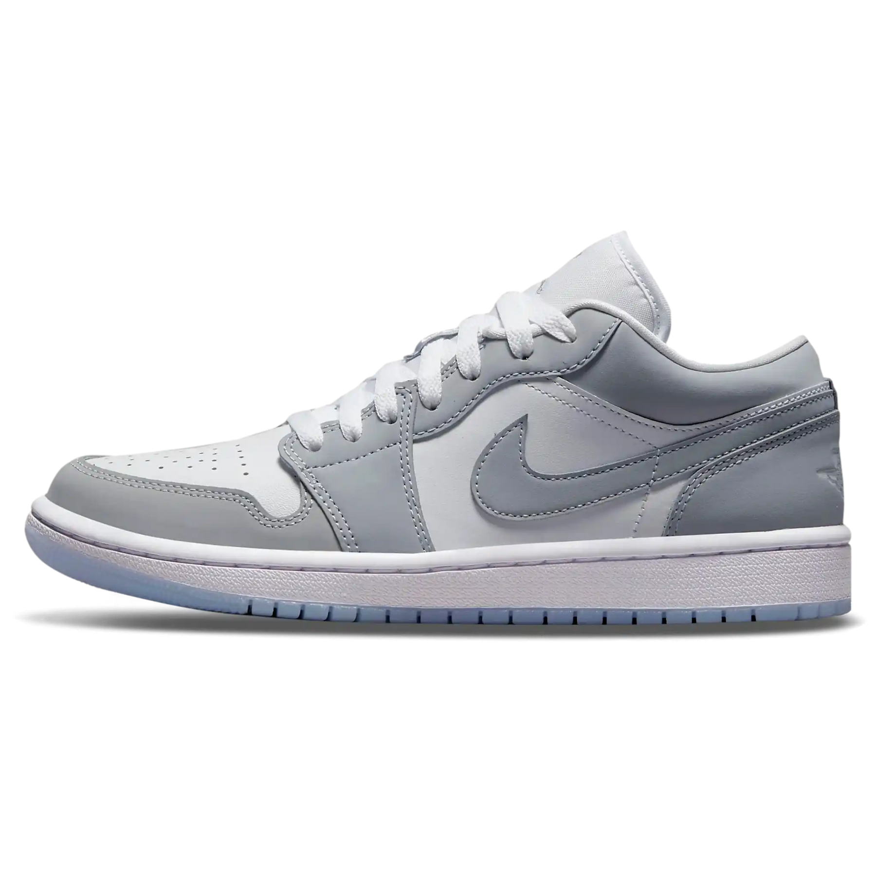 Tênis Air jordan 1 Low Feminino "Wolf Grey" Cinza / Branco