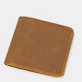 Carteira Masculina de Couro com Zíper