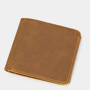 Carteira Masculina de Couro com Zíper