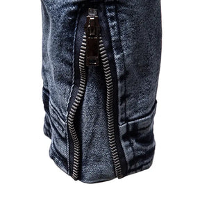 Jaqueta Jeans Masculina Slim Gola Stand
