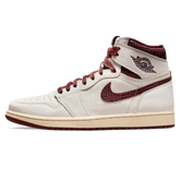 Tênis Air Jordan 1 High x "A Ma Maniere" Branco / Marrom
