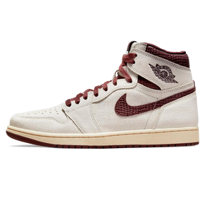 Tênis Air Jordan 1 High x "A Ma Maniere" Branco / Marrom