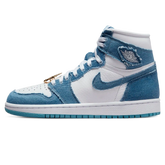 Tênis Air Jordan 1 High Feminino "Denim" Azul