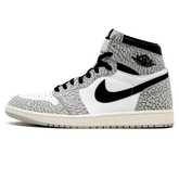 Tênis Air Jordan 1 High "White Cement" Cinza