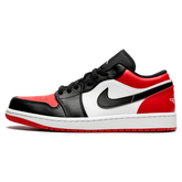 Tênis Air jordan 1 Low "Bred" Preto / Vermelho