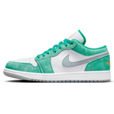 Tênis Air jordan 1 Low Masculino "Emerald Grey" Verde