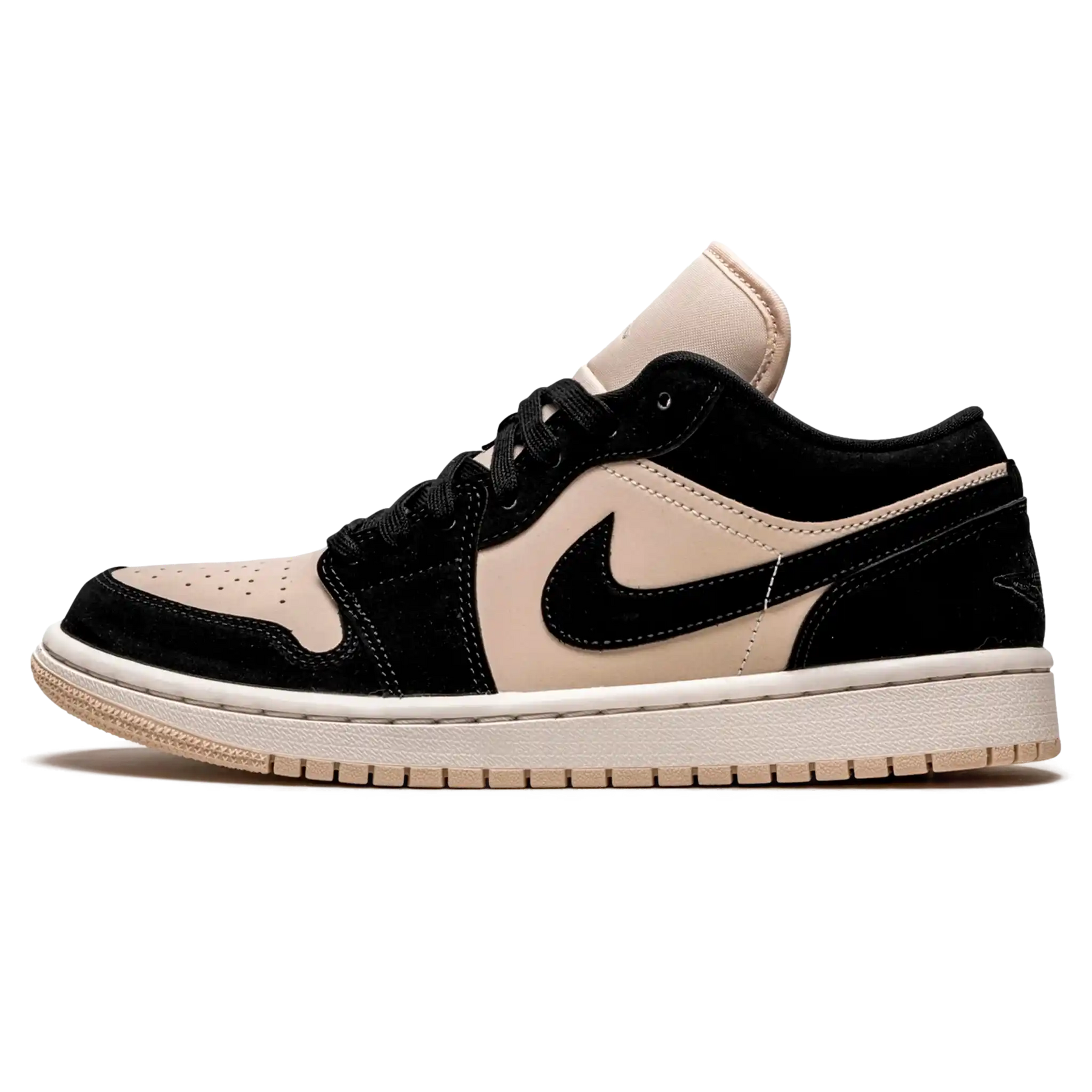 Tênis Air jordan 1 Low Feminino "Guava Ice" Bege / Preto