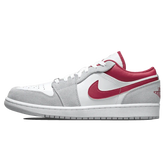 Tênis Air jordan 1 Low "Light Smoke Gym Red"