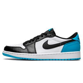 Tênis Air jordan 1 Low "UNC" Azul / Preto