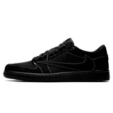 Tênis Air Jordan 1 Low x Travis Scott "Black Phantom"