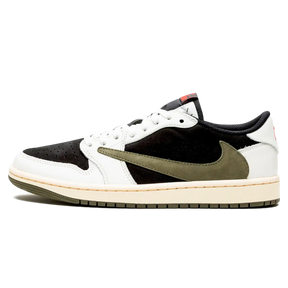 Tênis Air Jordan 1 Low x Travis Scott "Olive"