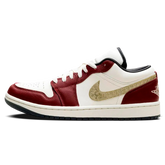 Tênis Air Jordan 1 Low Feminino "Year of the Dragon" Bordô