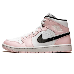 Tênis Air Jordan 1 Mid Feminino "Barely Pink" Rosa