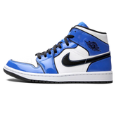 Tênis Air Jordan 1 Mid Feminino "Signal Blue" Azul