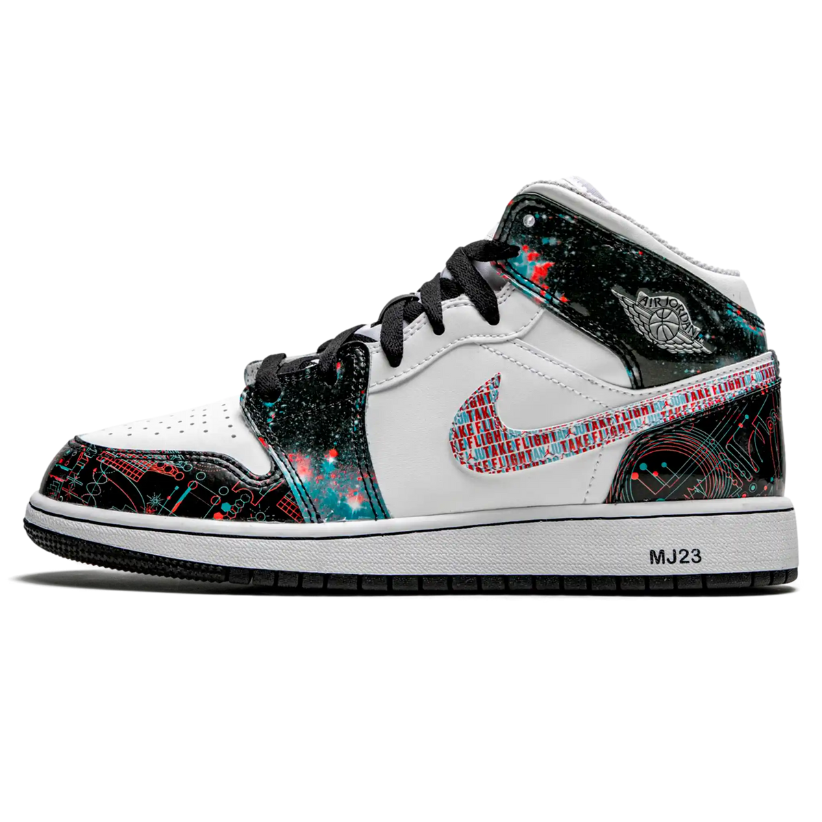 Tênis Air Jordan 1 Mid "Take Flight" Azul