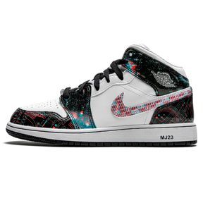 Tênis Air Jordan 1 Mid "Take Flight" Azul