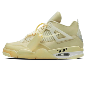 Tênis Air jordan 4 x Off-White "Sail"