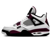 Tênis Air Jordan 4 "PSG" Branco / Roxo
