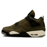 Tênis Air Jordan 4 Craft "Medium Olive" Verde